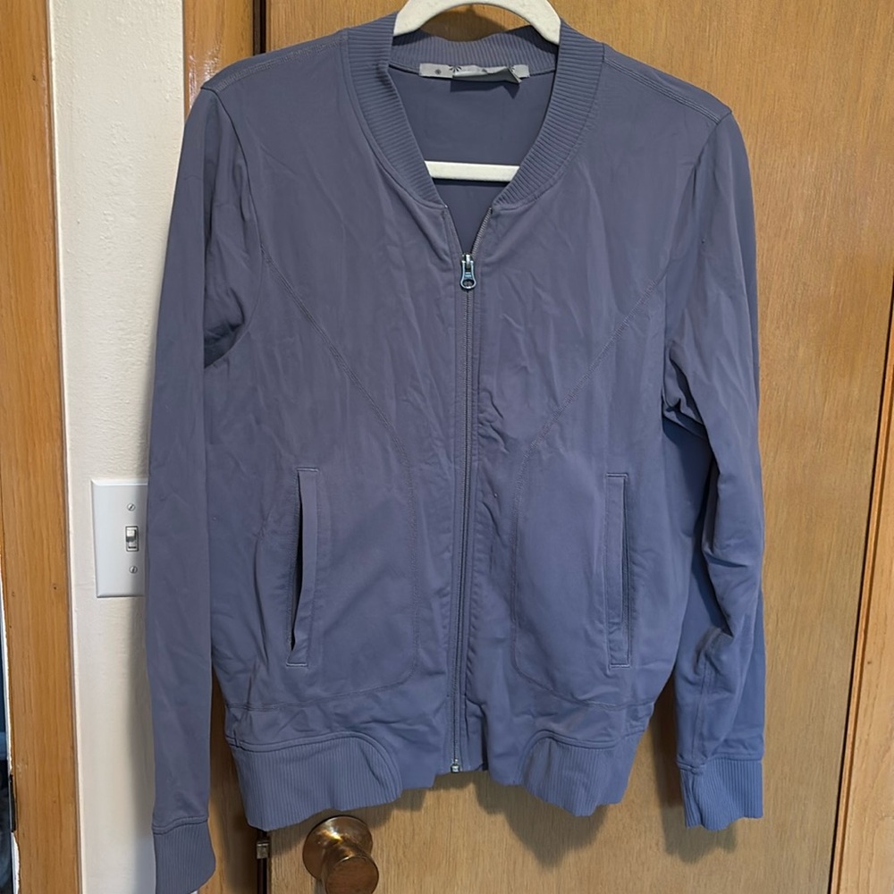 Athleta bomber style zip up